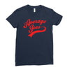 mens dodgeball average joe's joes Ladies Fitted T-Shirt