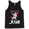 unicorns are born in june Tank Top