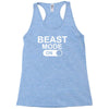 beast mode on Racerback Tank