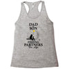 Dad And Son Fishing Partners For Life Racerback Tank