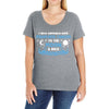 I Love Someone with Prostate Cancer to The Moon and Back to Infinity Ladies Curvy T-Shirt