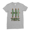 hi there Ladies Fitted T-Shirt