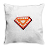 nwt iron man classic heart core glow in dark marvel Throw Pillow