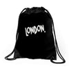 london Drawstring Bags