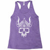 viking skull Racerback Tank
