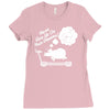 never give up on dreams ladies fitted Ladies Fitted T-Shirt