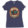 ghost pirate grog Ladies Fitted T-Shirt