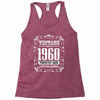 vintage made in 1960 perfectly aged a living legend Racerback Tank