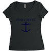 first mate Women's Triblend Scoop T-shirt