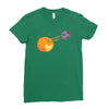 pluto hearts charon Ladies Fitted T-Shirt