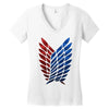 Titan Logo Women's V-Neck T-Shirt