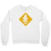 big foot xing big foot crossing sasquatch Crewneck Sweatshirt
