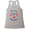 this girl love her chihuahua Racerback Tank