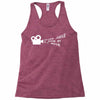 never judge a book by it's movie Racerback Tank