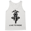 live to ride Tank Top