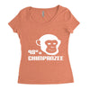 98% chimpanzee Women's Triblend Scoop T-shirt