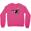 part time job   rock construction Crewneck Sweatshirt