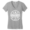 khabib nurmagomedov Women's V-Neck T-Shirt