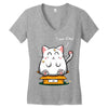 purrfect fit Women's V-Neck T-Shirt