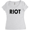 Riot Women's Triblend Scoop T-shirt