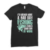 fishing fanatics1 Ladies Fitted T-Shirt