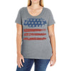 us flag Ladies Curvy T-Shirt