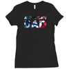 american dad Ladies Fitted T-Shirt