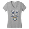 control z fusion Women's V-Neck T-Shirt