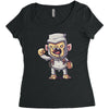 bigfoot Women's Triblend Scoop T-shirt