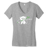 panda Women's V-Neck T-Shirt