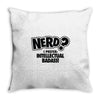 nerd Throw Pillow
