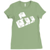 wasd tasten  funny Ladies Fitted T-Shirt