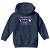 I Love Someone with Pancreatic Cancer to The Moon and Back to Infinity Youth Hoodie