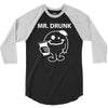 mr. Drunk 3/4 Sleeve Shirt