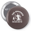 drummer Pin-back button