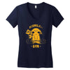 vermilion gym Women's V-Neck T-Shirt