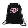 official fame Drawstring Bags