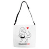 pregnant rex black color Adjustable Strap Totes