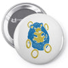 sad hedgehog Pin-back button