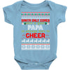 Santa Only Comes Once A Year Papa Is Always Here To Cheer Baby Onesie