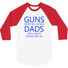 guns dont kill people dads with pretty daughters do 3/4 Sleeve Shirt