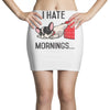 i hate mornings Mini Skirts