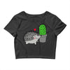 prickly love Crop Top