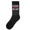 Reading Yoga Wine Balance Socks