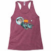astronaut dog Racerback Tank