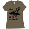 the key is to make it Ladies Fitted T-Shirt