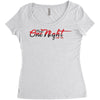 one night with me Women's Triblend Scoop T-shirt