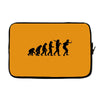 evolution of table tennis or ping pong mens black t shirt top Laptop sleeve