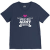 Worlds Best Aunt Ever V-Neck Tee