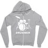 drummer Zipper Hoodie